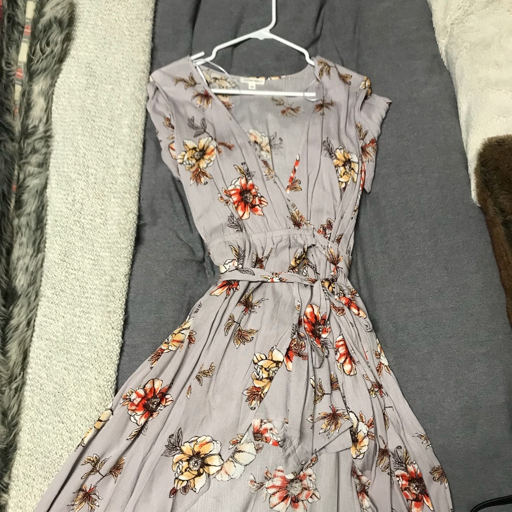 NWT Romper Wrap Dress